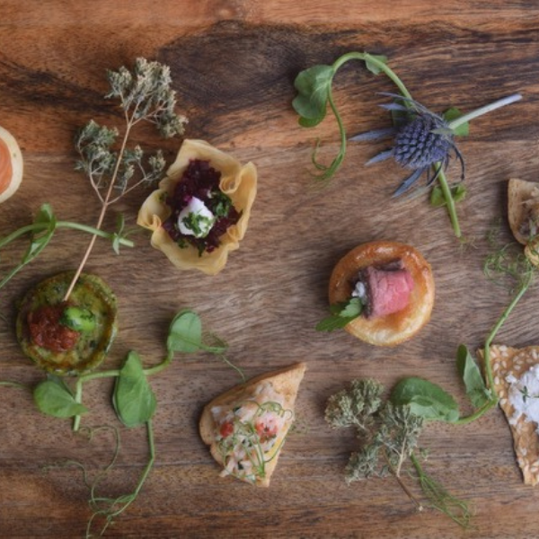 Canapés for events