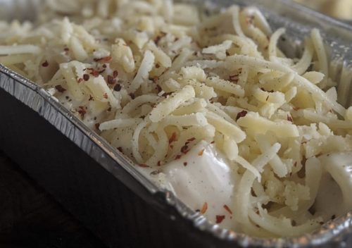 Truffled macaroni cheese