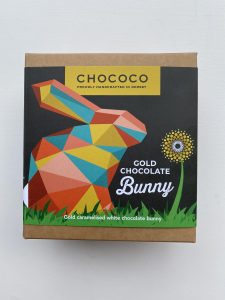 Chococo gold chocolate rabbits