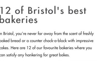 Bristol's Best bakeries