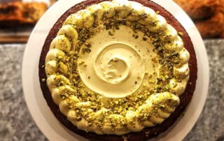 Pistachio Tunisian orange cake