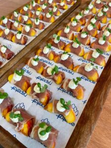 peach and serrano