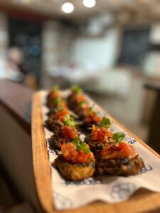 wedding canapes