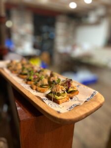 wedding canapes